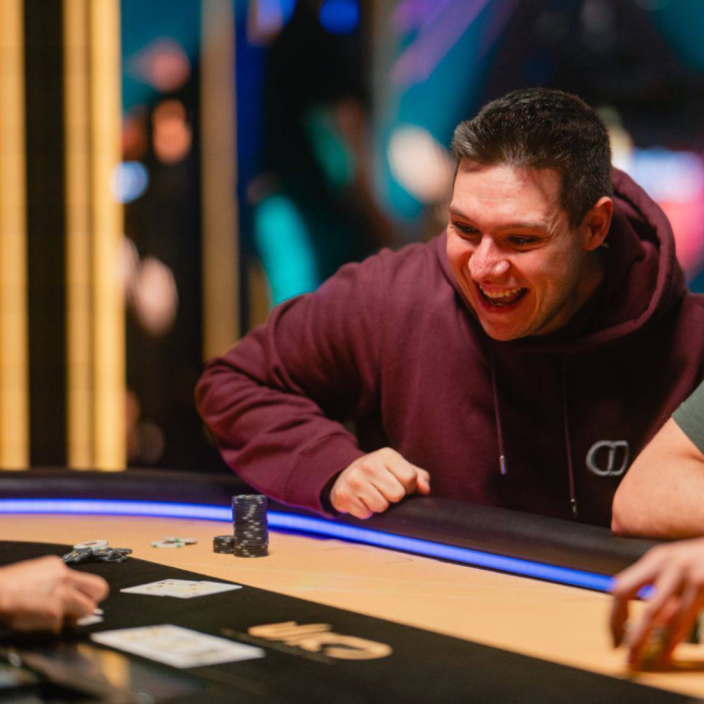Alex Theologis, Greece poker player in the Score8 Triton Montenegro feature