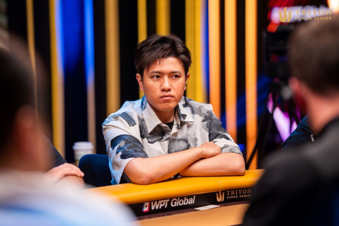 Poseidon Ho, Taiwan poker player in the Score8 Triton Montenegro feature