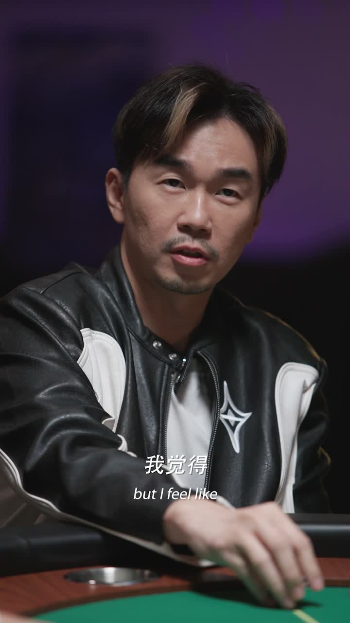 A-Zheng seated at a gaming table in Live Again